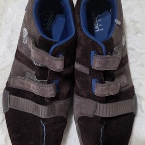 Lacoste Men's Brown Suede Sneakers